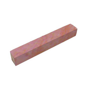Mosaic House Moroccan tile Pencil Bullnose 21 Pink,    solid zellige, mosaic, zellij, bullnose, trim, glaze 